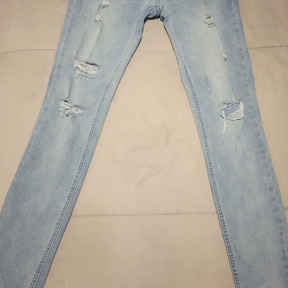 Pacsun Skinnies denim Distressed Skinny Jeans 30x32